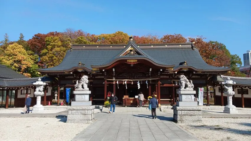 立川 諏訪神社 拝殿