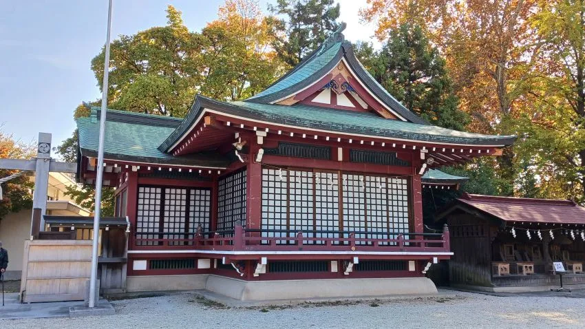 立川 諏訪神社 神楽殿