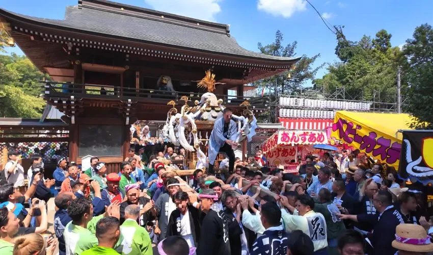立川 諏訪神社 例大祭