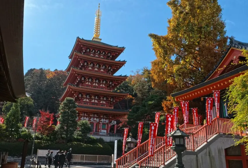 高幡不動尊 五重塔