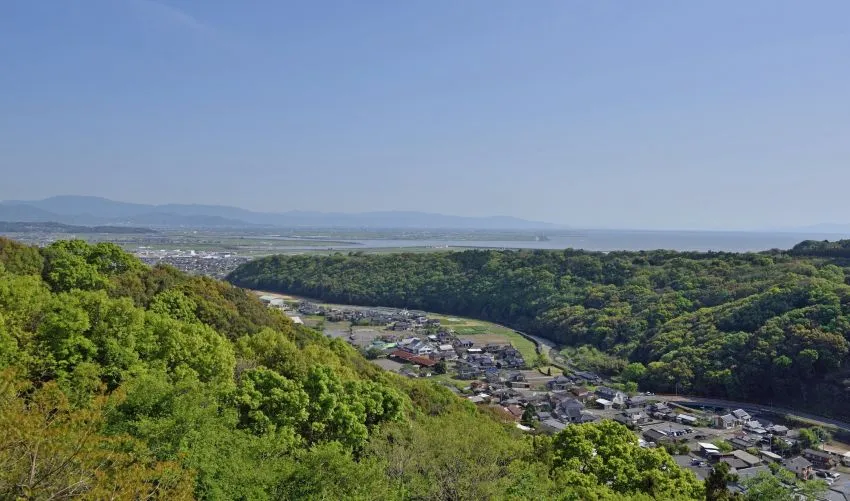 祐徳稲荷神社 奥の院命婦社 眺望