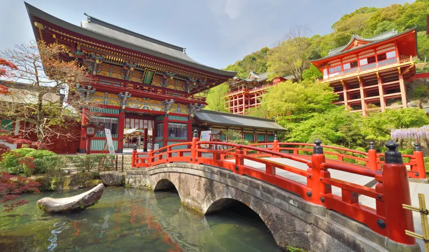 祐徳稲荷神社 楼門 神池