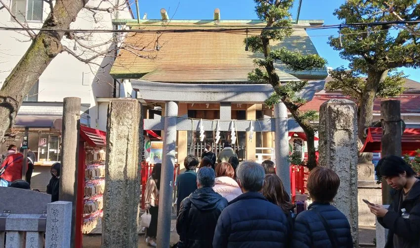 皆中稲荷神社 拝殿