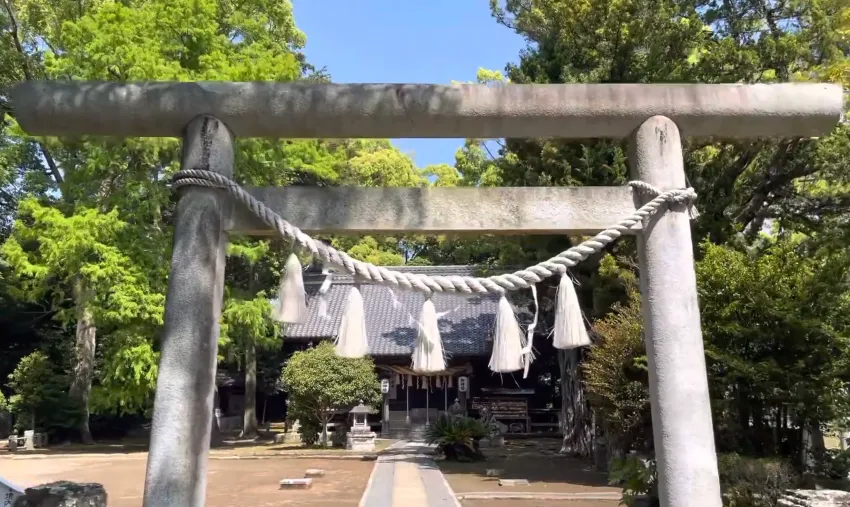 河津来宮神社 鳥居 拝殿