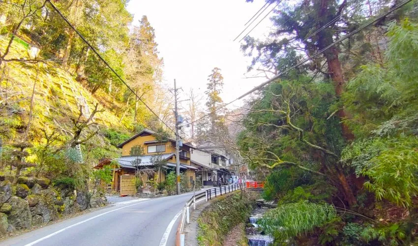 貴船神社 行く道