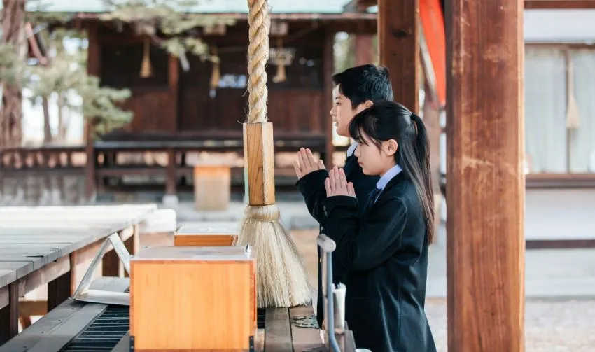 神社 学生 お礼参り