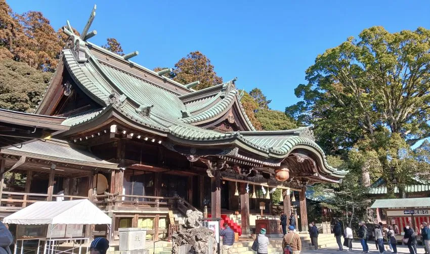筑波山神社 拝殿