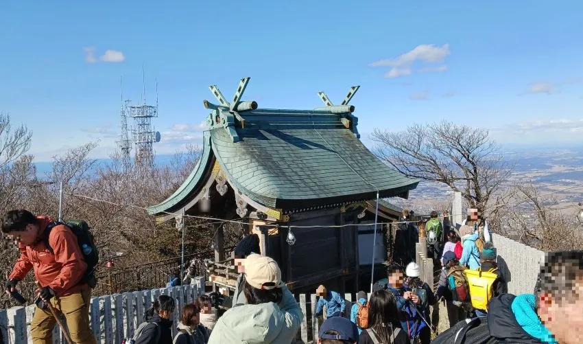 筑波山神社 女体山御本殿