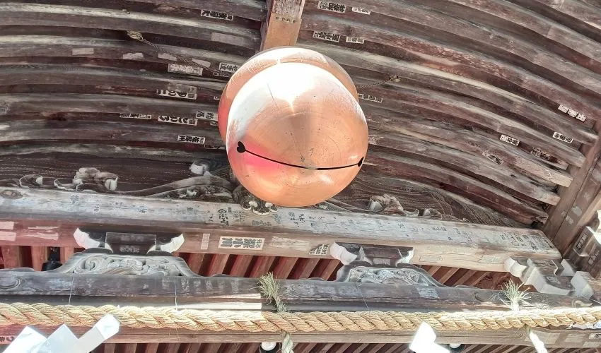筑波山神社 大鈴