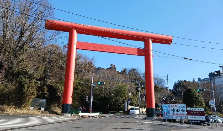 筑波山神社 大鳥居