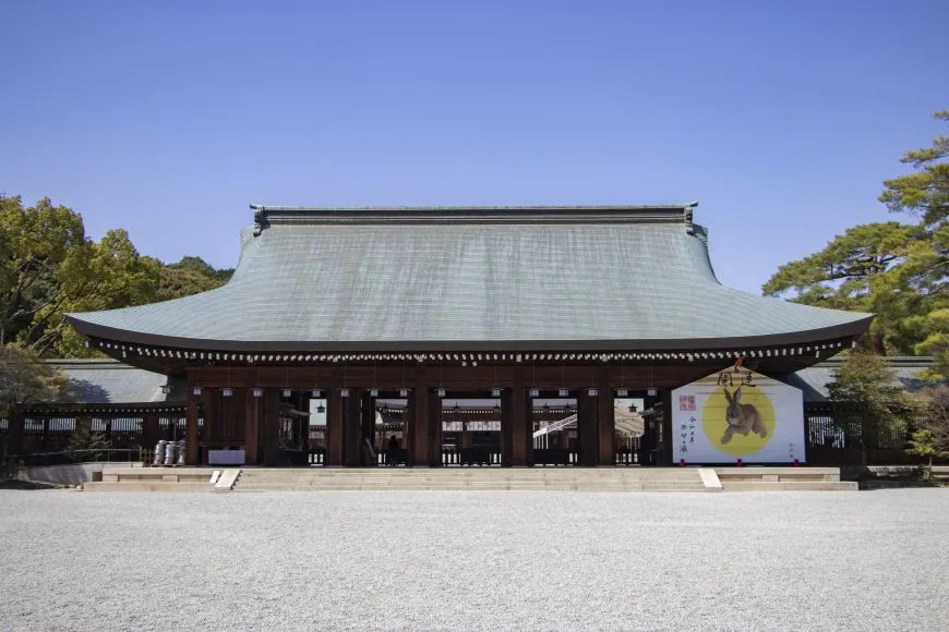 橿原神宮 外拝殿