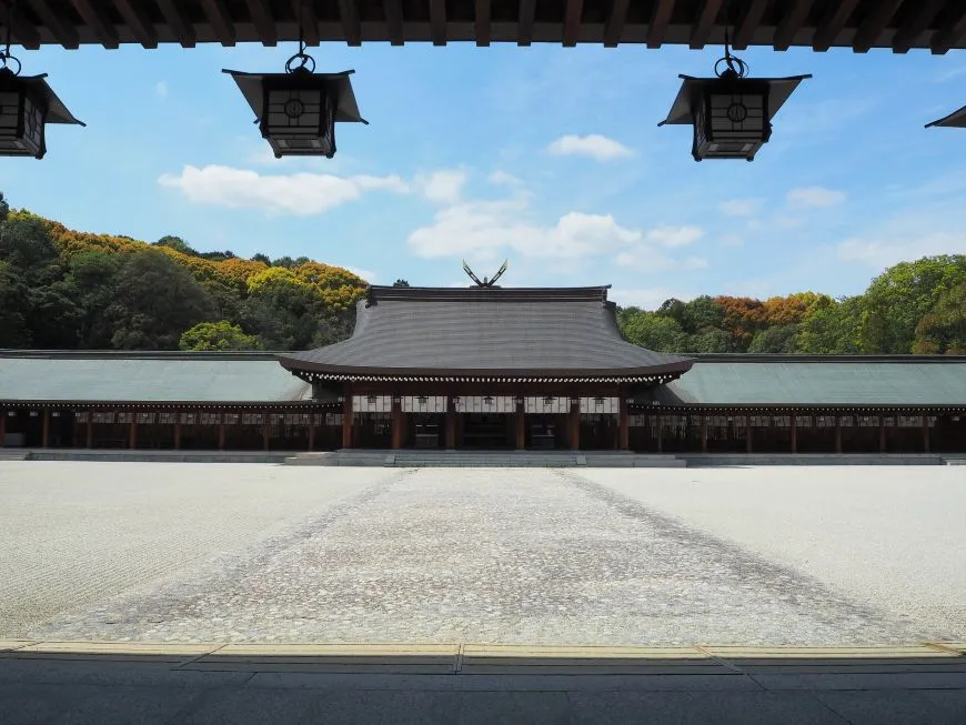 橿原神宮 内拝殿