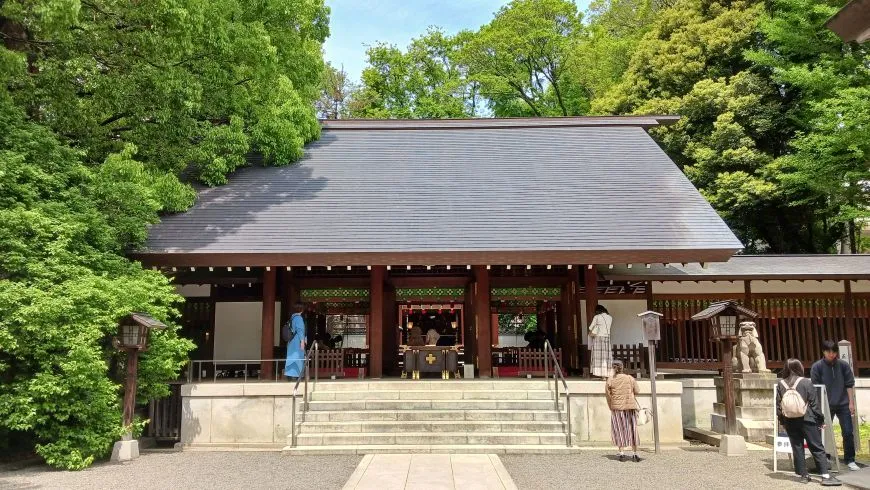 乃木神社 拝殿