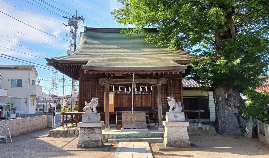 落川神明神社 社殿