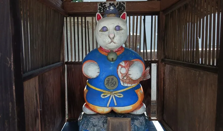 住吉神社 阿於芽猫祖神 恵比寿猫