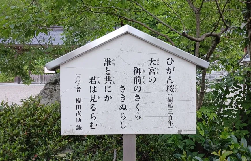 高麗神社 権田直助が詠んだ歌