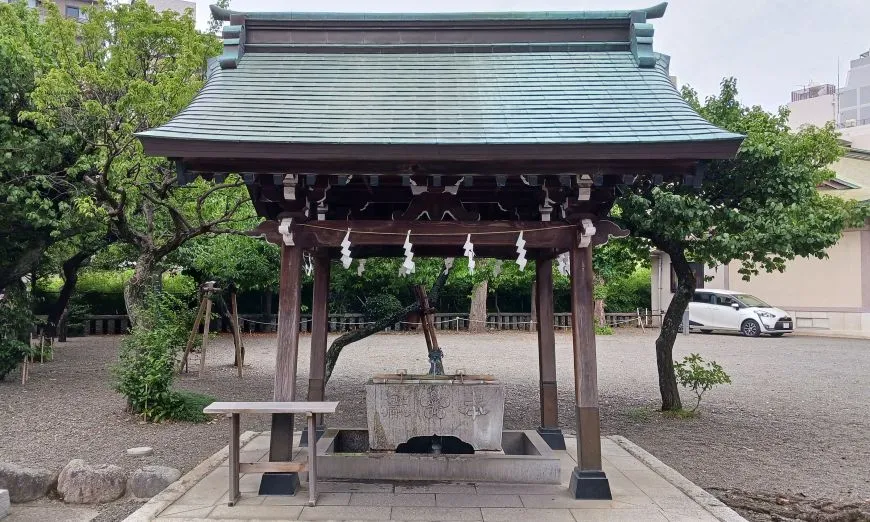町田天満宮 手水舎