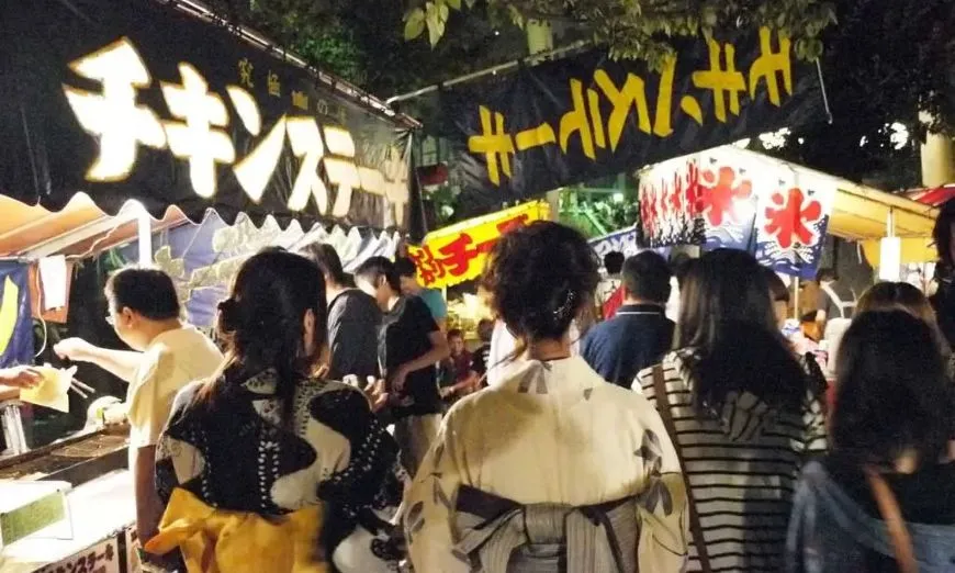 町田天満宮 例大祭 出店