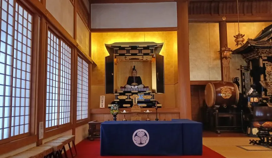増上寺 安国殿 徳川家康像
