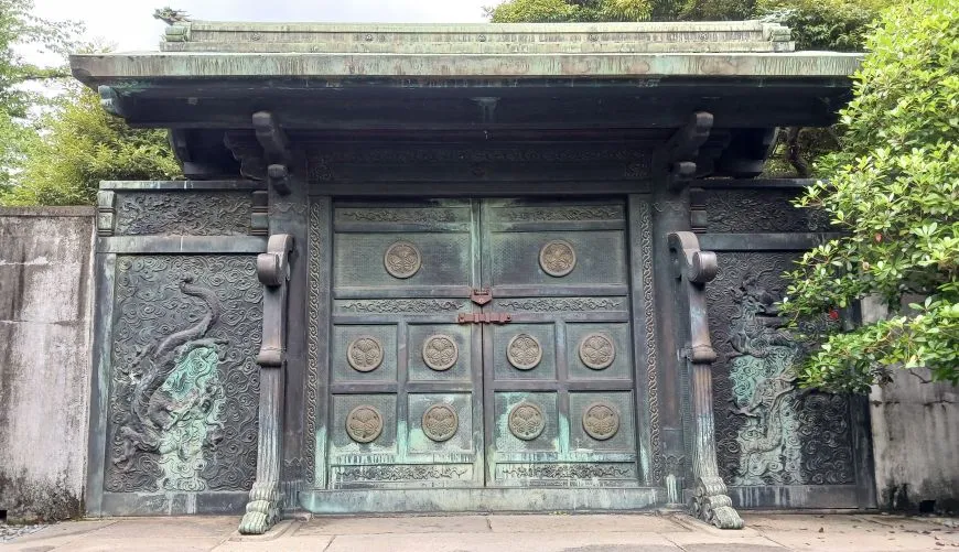 増上寺 徳川将軍家墓所 昇り龍 降り龍