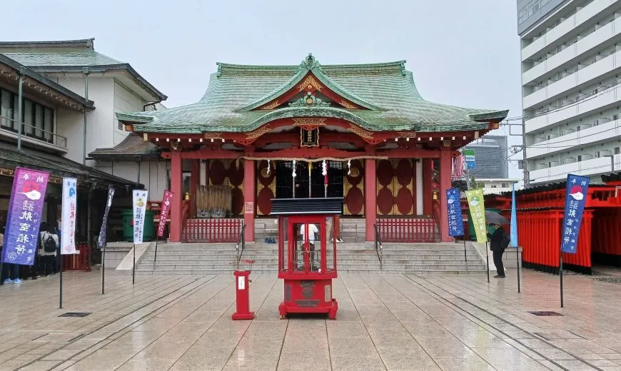 穴守稲荷神社 拝殿 本殿