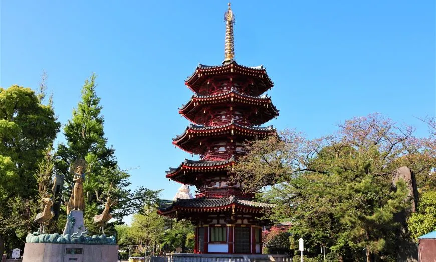 川崎大師 八角五重塔