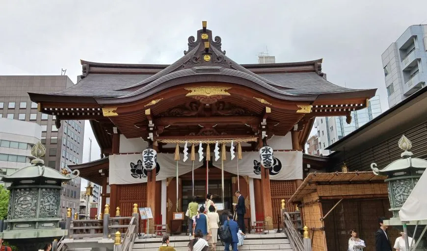 東京 水天宮 拝殿