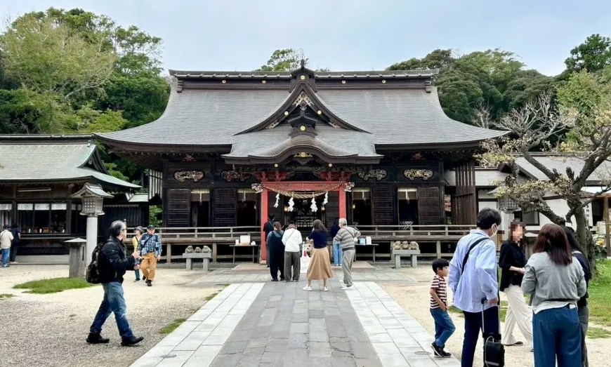 大洗磯前神社 拝殿